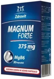 zdrovit-magnum-forte-375-mg-magnez-witamina-b6-30-kapsulek