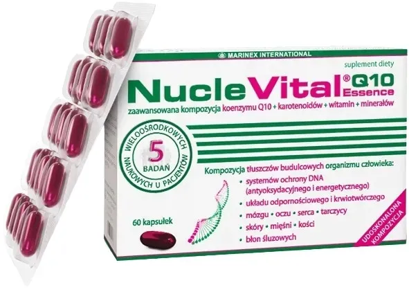 NucleVital Q Essence Complex koenzym Q10 60 kaps.