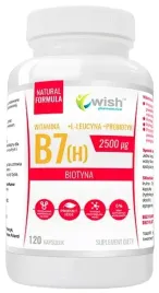 wish-witamina-b7-h-2500uq-biotyna-skora-wlosy-paznokcie-60-kaps