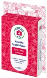 apteczka-abc-kasetka-tygodniowa-4-pory-dnia-czerwona-1-sztuka