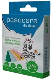 plastry-hipoalergiczne-pasocare-kids-line-neonowe-10-sztuk