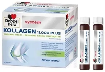 DOPPELHERZ KOLLAGEN 11000 PLUS ZDROWE KOŚCI STAWY
