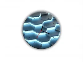 zegar-szklany-okragly-geometria