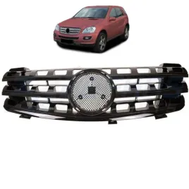 grill-mercedes-m-class-w164-05-08-black