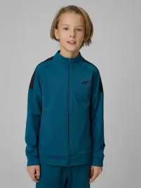 bluza-sportowa-regular-chlopieca-4f-4fjrss26tfswm0991-46s-zielony-146-152
