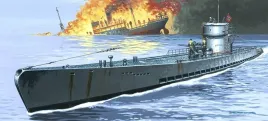 model-do-sklejania-mirage-u-176-typ-u-ix-c-turm-ii-niemiecki-okret-podwodny