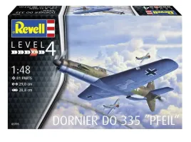 model-do-sklejania-revell-03795-dornier-do-335-pfeil