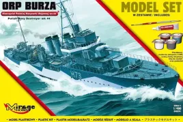 model-do-sklejania-mirage-polski-niszczyciel-ii-ws-orp-burza-wz-44