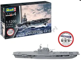 model-do-sklejania-revell-75824-uss-enterprise-cv-6-klej-farbki