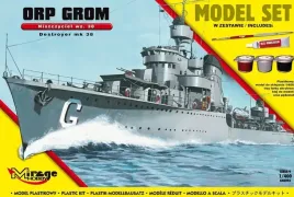 model-do-sklejania-mirage-orp-grom-wz-38-polski-niszczyciel-ii-ws-farbki