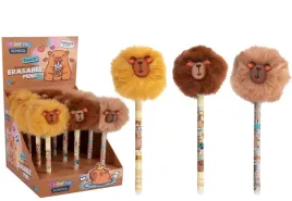 dlugopis-scieralny-wymazywalny-pompon-kapibara-pluszak-niebieski