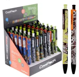 dlugopis-automatyczny-zelowy-niebieski-coolpack-dinozaur-pilka