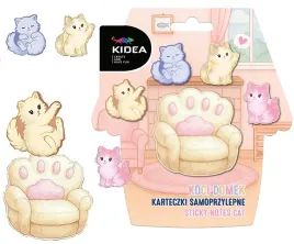 karteczki-samoprzylepne-koci-domek-kidea-derform-kotki-5-rodzai