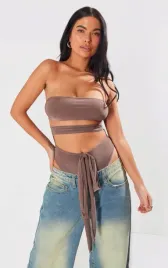 brazowe-bandazowe-body-prettylittlething-xs