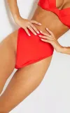 czerwony-dol-od-bikini-prettylittlething-m-stan-nowy