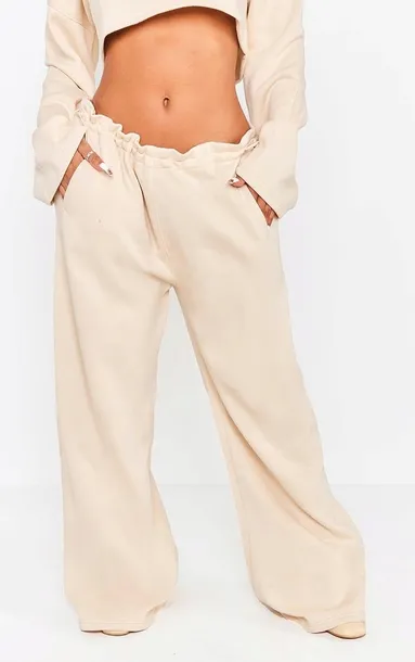 bezowe-dresy-sciagane-w-pasie-prettylittlething-46-kolor-bezowy
