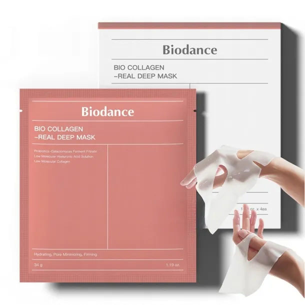 Maseczka do twarzy Biodance Bio-Collagen Real Deep Mask 4 szt. nawilżająca