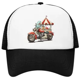 czapka-z-daszkiem-z-siatka-regulowana-motor-motocykle-lody-retro-look