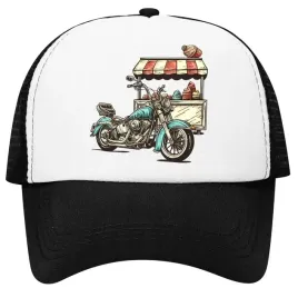 czapka-z-daszkiem-z-siatka-regulowana-motor-motocykl-lody-vintage