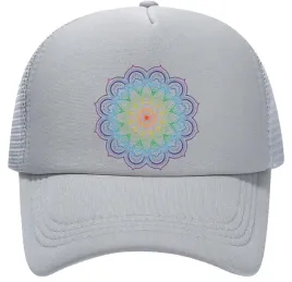 czapka-z-daszkiem-z-siatka-regulowana-kolorowa-mandala-one-size