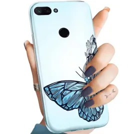 etui-do-xiaomi-mi-8-lite-wzory-motyle-butterfly-barwne-obudowa-pokrowiec
