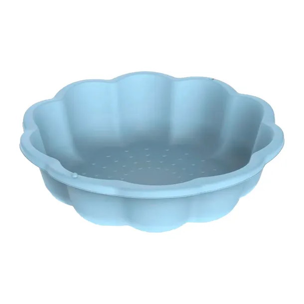 piaskownica plastikowa Kwiatek 76 cm - błękitny