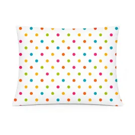 poszewka-bawelniana-40x60-biala-w-kolorowe-kropki