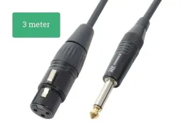 kabel-pd-connex-xlr-zenski-jack-6-3mm-3m