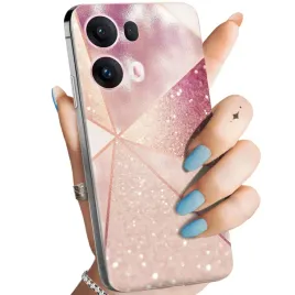 etui-do-oppo-reno13-wzory-rozowe-zloto-roz-obudowa-pokrowiec-case