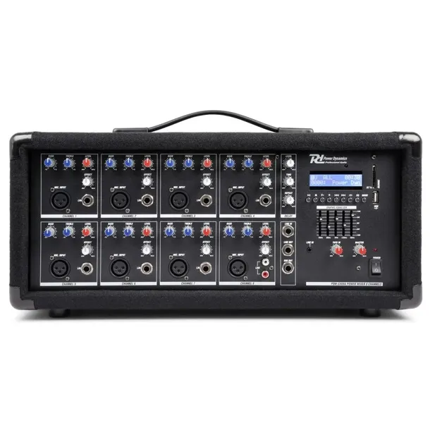 Powermikser 8-kanałowy PDM-C805A Power Dynamics