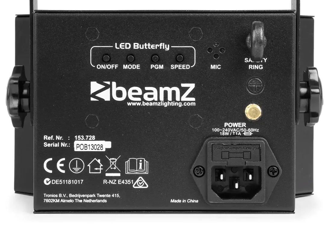 efekt-derby-led-beamz-butterfly