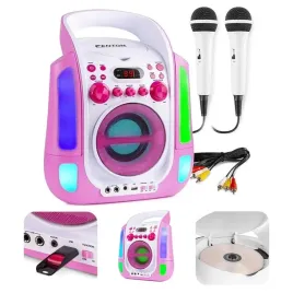 karaoke-system-z-cd-i-2-mikrofonami-sbs30p-rozowy