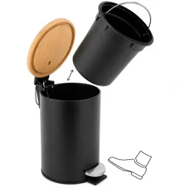 koszna-smieci-lazienkowy-3l-soft-close-czarny-mat-bambus-yoka-wiaderko