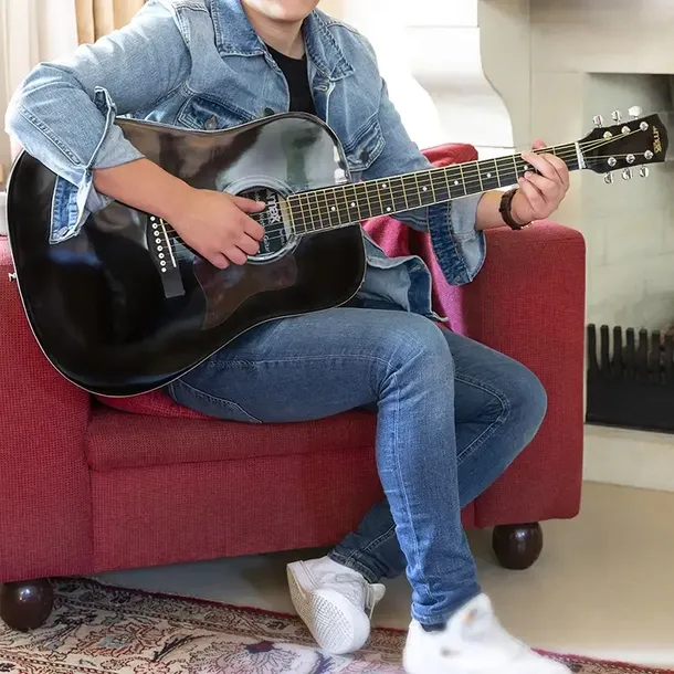 gitara-akustyczna-solojam-western-czarna-kolor-czarny