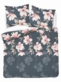 posciel-flanelowa-220x200-magnolie-na-grafitowym-tle-pastel-flowers