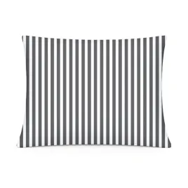 poszewka-bawelniana-50x60-biala-w-szare-paski-klasyczny-cotton-home