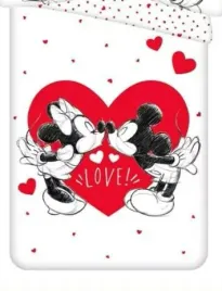 poszwa-bawelniana-140x200-myszka-miki-i-mini-serce-minnie-mickey-mouse-love
