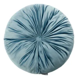 poduszka-40-cm-soft-niebieska-jasna-welurowa-okragla
