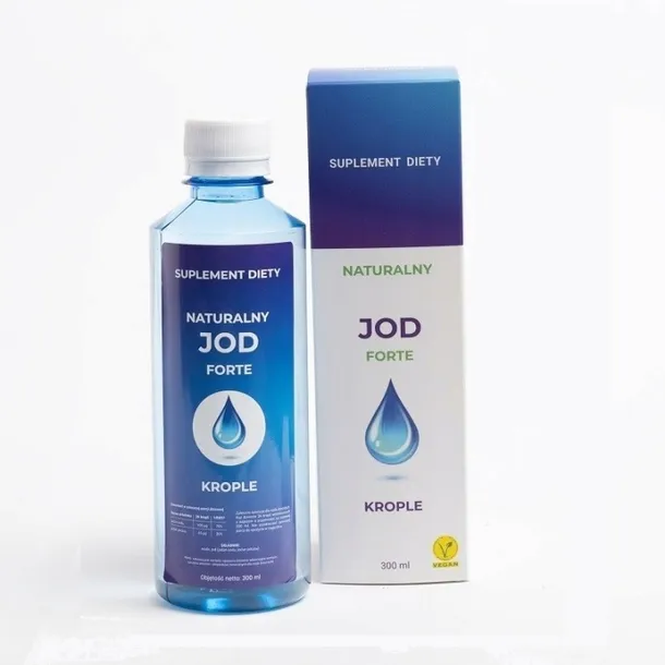 JOD FORTE NATURALNY JOD koncentrat Z MINERAŁAMI tarczyca 300ml