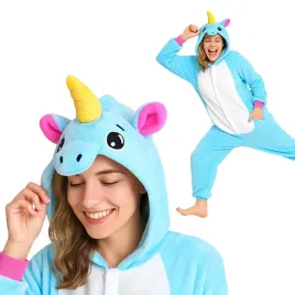 pizama-onesie-kigurumi-kostium-niebieski-jednorozec-xxl-185-195cm