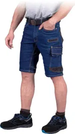 spodnie-krotkie-robocze-jeans-elastyczne-szorty-jeans303-ts-xl