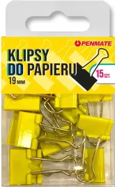 klipsy-do-papieru-penmate-zolte-19-mm-tt8322