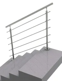 balustrada-nierdzewna-wypelnienie-poziome-mocowanie-gorne-1500mm