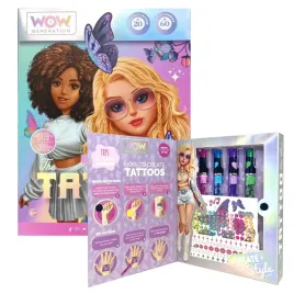 zestaw-do-tatuazu-dla-dzieci-piora-szablony-diamenciki-wow-generation-1szt