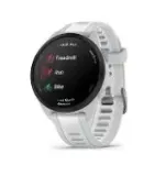 garmin-smartwatch-forerunner-165-mist-grey-whitestone-ksztalt-koperty-okragla