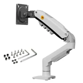 biurkowy-ergonomiczny-obrotowy-uchwyt-do-monitora-lcd-oled-17-30-bialy