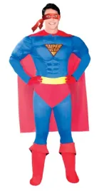 ad-stroj-super-czlowiek-88125bz-xl-superbohater-man-z-peleryna