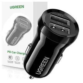 ugreen-ladowarka-samochodowa-ed018-2x-usb-do-telefonow-24w-wysoka-wydajnosc