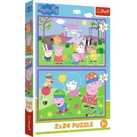 puzzle-dla-dzieci-2x24-elementy-peppa-na-placu-zabaw