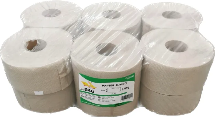 Papier toaletowy Jumbo szary - 046 - Fabryka papieru Kaczory